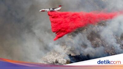 Pesawat dan Helikopter Dikerahkan untuk Atasi Kebakaran di Los Angeles