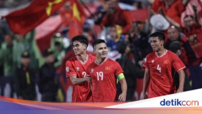 Vietnam Kalahkan Thailand 2-1 di Leg Pertama