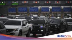 114 Ribu Kendaraan Kembali ke Jabodetabek via Tol di H+2 Tahun Baru