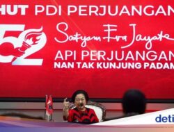 5 Momen dan Poin-poin Pidato Megawati di HUT PDIP