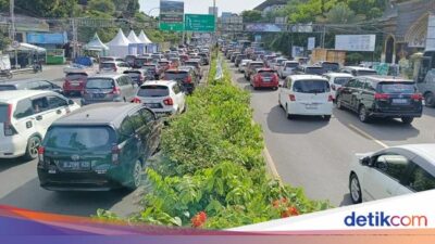 Long Weekend, Ini Titik-titik Kepadatan di Puncak Bogor Siang Ini