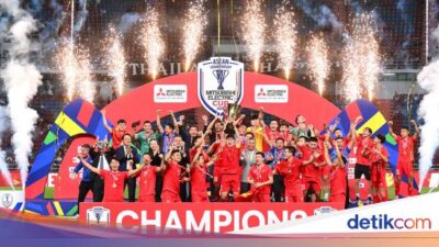 8 Rekor Apik Vietnam Usai Juara Piala AFF 2024