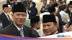 Saat Prabowo Nyeletuk ‘Siapa Tahu Ada Presiden AHY’, Singgung Angka 9 PD