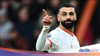 Brace Mo Salah Menangkan The Reds 2-0