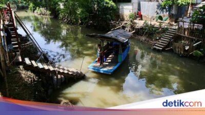 Perahu Eretan di Pesanggrahan Ada Sejak 1987, Masih Diandalkan hingga Kini