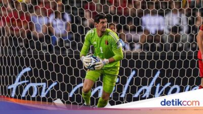 Courtois Siap Comeback Membela Timnas Belgia