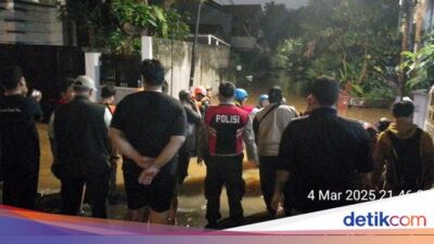 Banjir di Kompleks IKPN Bintaro Makin Parah, Tinggi Air Kini 4 Meter