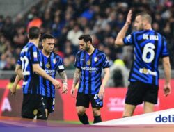 Empat Pilar Inter Pulih Jelang Lawan Lazio