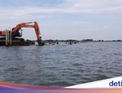 Pemprov Bongkar Sisa Pagar Laut di Tangerang, Target Rampung 23 April