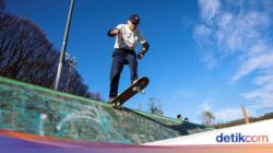 Aksi Skater Berusia 88 Tahun Taklukkan Arena di Bilbao Spanyol