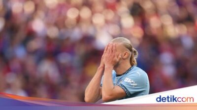 Lagi! Erling Haaland Memble di Wembley