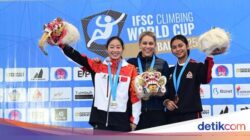 Kejutan Manis Atlet Muda RI di Piala Dunia Panjat Tebing 2025 di Bali