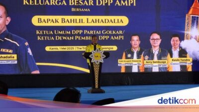 Bahlil Harap AMPI Bisa Masuk ke Sekolah-Kampus untuk Gaet Pemilih Muda
