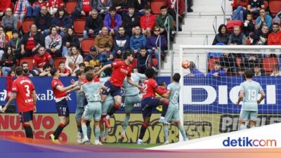 Osasuna Vs Atletico: Los Colchoneros Tumbang 0-2